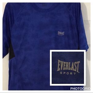 Men's medium Everlast Sport blue shirt
